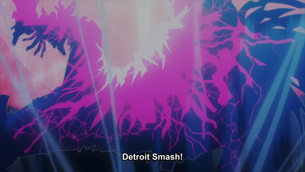 Szoningg's tweet image. This goes super hard! Amazing impact frames! 

#myhero