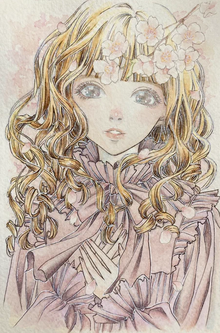 #ゴールデンウィークSNS展覧会2026 #ゴールデンウィークはフォロワーさんが増えるらしい 透明水彩で描いてます
