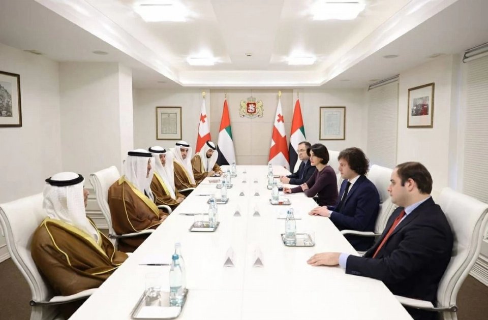 david_wyatt's tweet image. Strengthening UAE,Georgia Relations
UAE Minister of State Saeed Al Hajeri held key bilateral meetings in Georgia, highlighting the growing partnership and exploring cooperation in economy, infrastructure, energy, and sustainability.

#UAE #Georgia #InternationalRelations