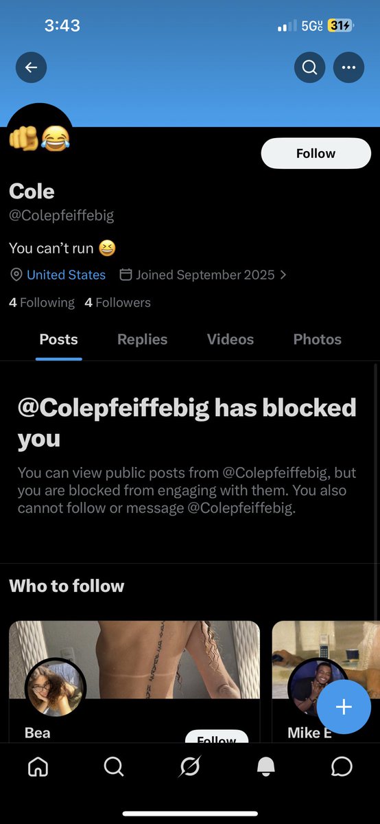 prophetclips's tweet photo. @Colepfeiffebig @DavisTa07361867 @HipHop_Debates @beach4_u @gx_leroy @dingoatembabi23 @cas95912 @Vestwitt @Askwhyisit Dat lil bitch got tired, he gotta wake up and try again tomorrow cause he could t stay up lazy brain wasted all his energy using copy and paste 🤣🤣🤣🤣🤣 still made you block me like the bitch you are CHECK MATE GOOFY I WON 🤣🤣🤣🤣🤘🏿🤘🏿🤘🏿🤘🏿🤘🏿🤘🏿🤘🏿🤘🏿 https://t.co/Jgb8qVKWem