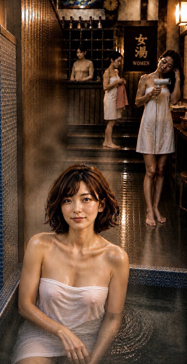h08i1551's tweet photo. 湯気と光がつくる空気。
これが、日本の銭湯。
Steam, light, and stillness.
A glimpse of Japanese bath culture.
#銭湯 #Japan #Sento #Cinematic #JapaneseCulture https://t.co/7ty7zbQ2DT