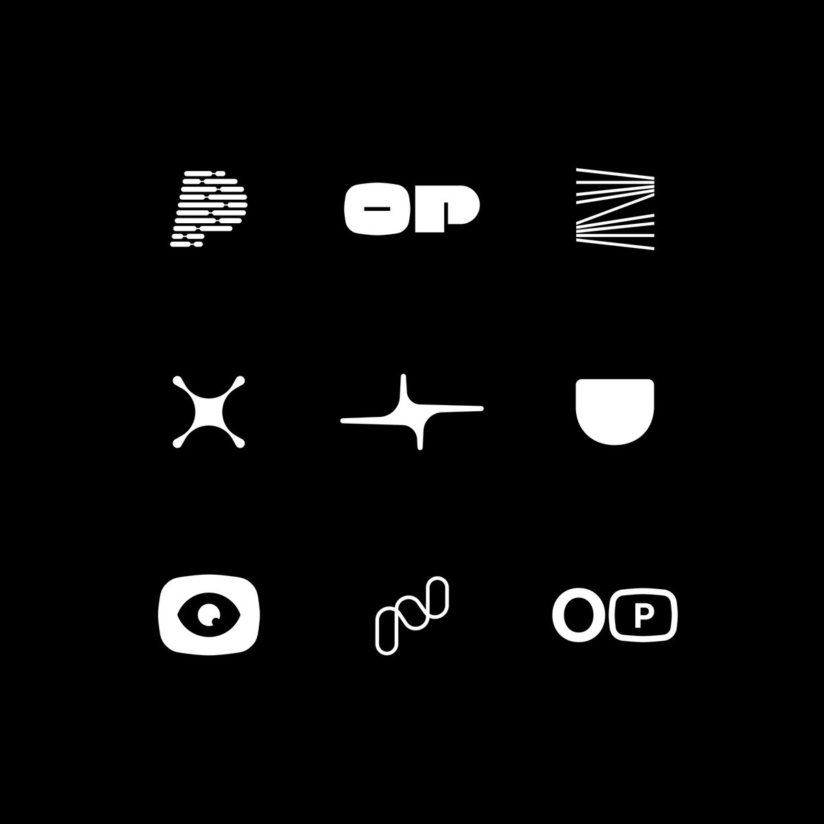 mrblackstudio's tweet photo. More logo marks from the collection https://t.co/rQqHSTkWcI