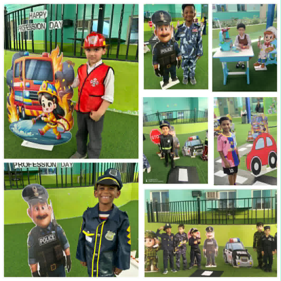 Pakshamaaschool's tweet image. Today’s play is tomorrow’s purpose. - The kindergarten morning class joyfully celebrated Professional Day activities with great enthusiasm. 
#ProfessionalDay #KindergartenCelebration #FutureLeaders #FutureDreams #KindergartenJoy