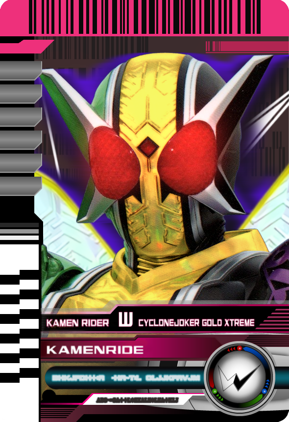 ridercard453145's tweet image. #仮面ライダーW
#W
#ライダーカード
#オリジナライド　No.693