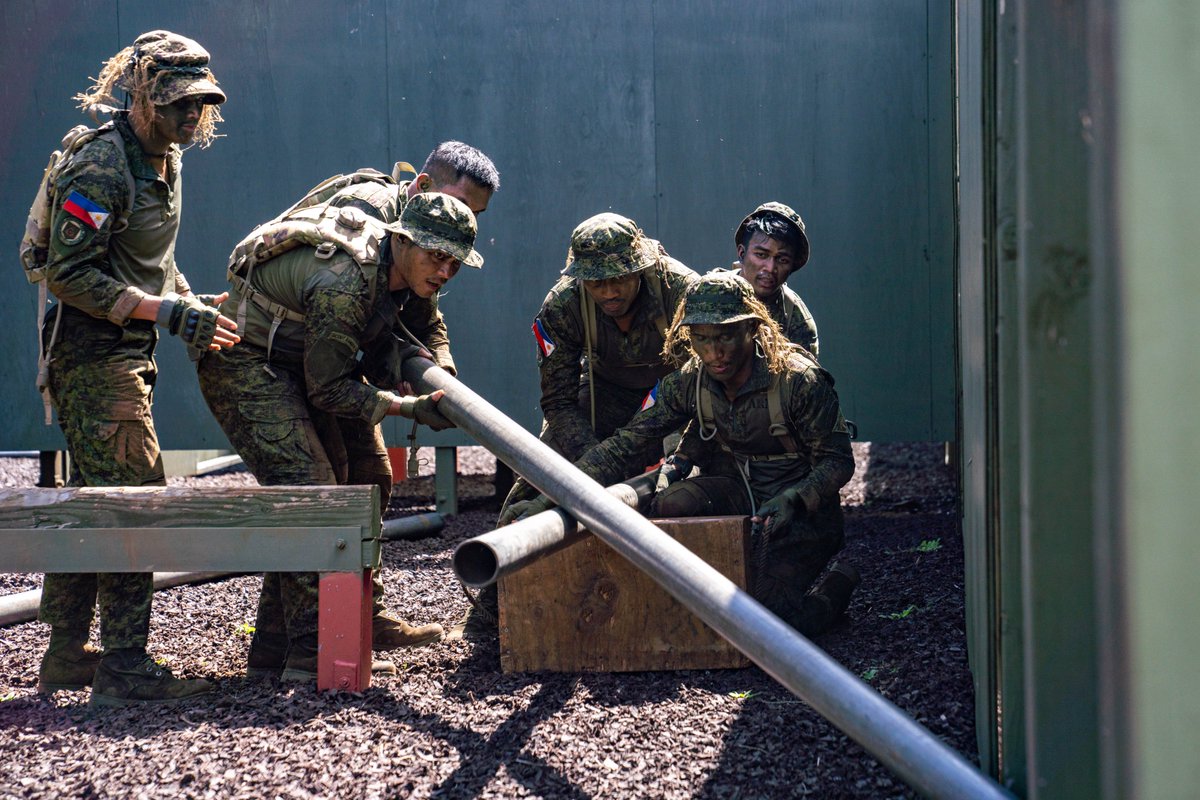 USARPAC's tweet image. Day 1 is in the books.

Multinational teams hit the ground running at the Pacific Land Forces Team Readiness Challenge, tackling events that test strength, endurance, and teamwork.

The pace is set. The challenge is on.

#FreeAndOpenIndoPacific #Army #Military #StrongerTogether