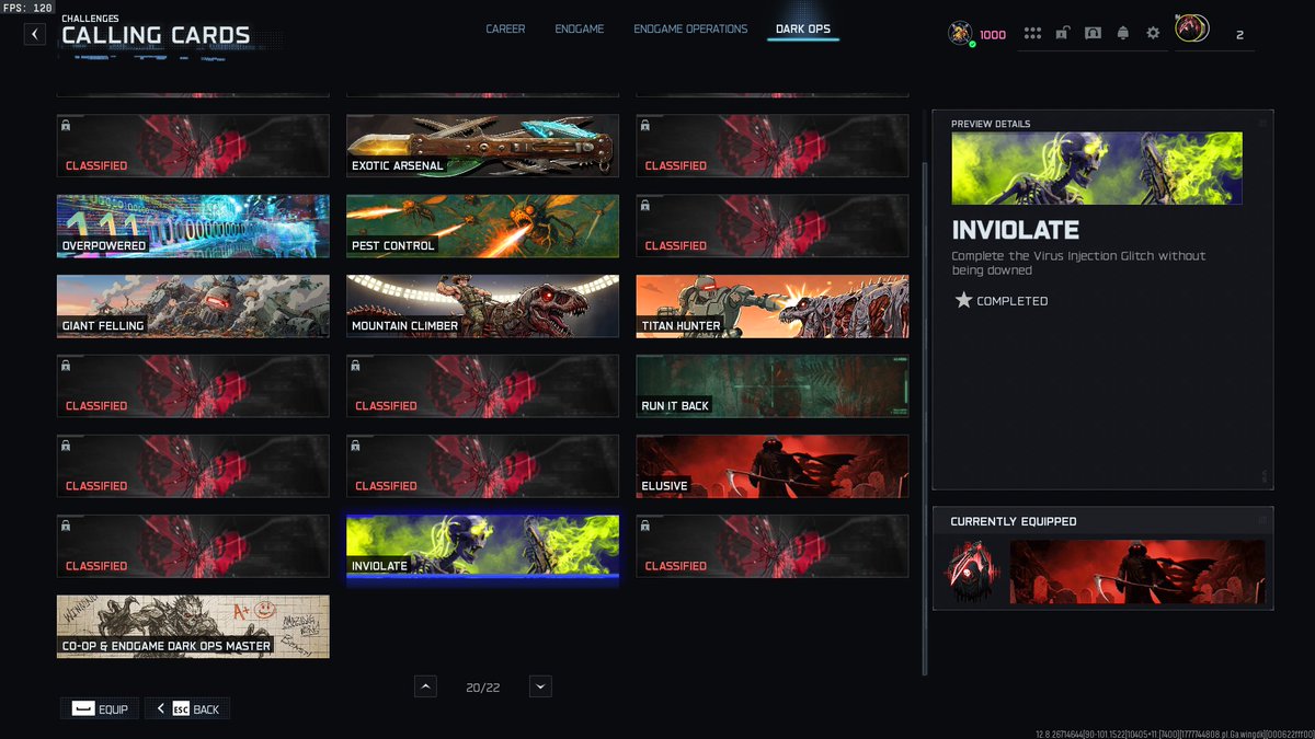 UndeadAirwaves's tweet image. "Inviolate" in the books! @CallofDuty #CallOfDuty