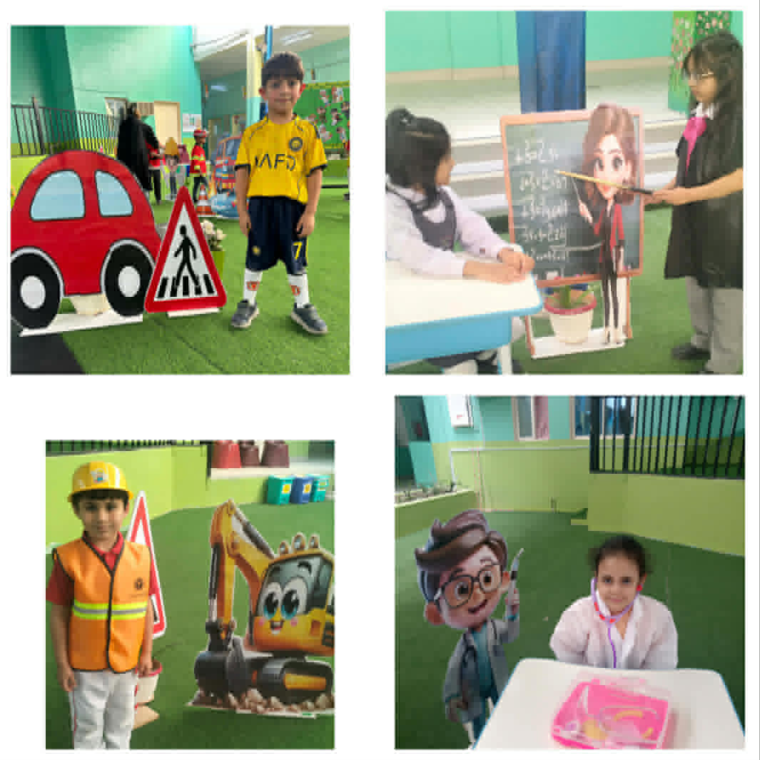 Pakshamaaschool's tweet image. The kindergarten morning class joyfully celebrated Professional Day activities with great enthusiasm. #ProfessionalDay #KindergartenCelebration #FutureLeaders #FutureDreams #KindergartenJoy
