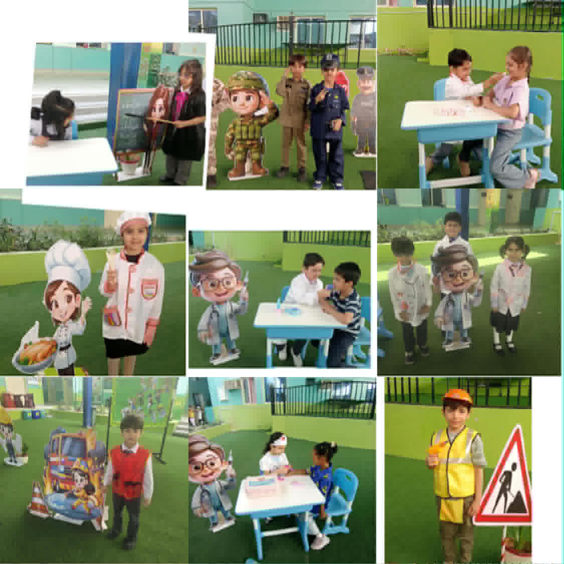 Pakshamaaschool's tweet image. The kindergarten morning class joyfully celebrated Professional Day activities with great enthusiasm. #ProfessionalDay #KindergartenCelebration #FutureLeaders #FutureDreams #KindergartenJoy