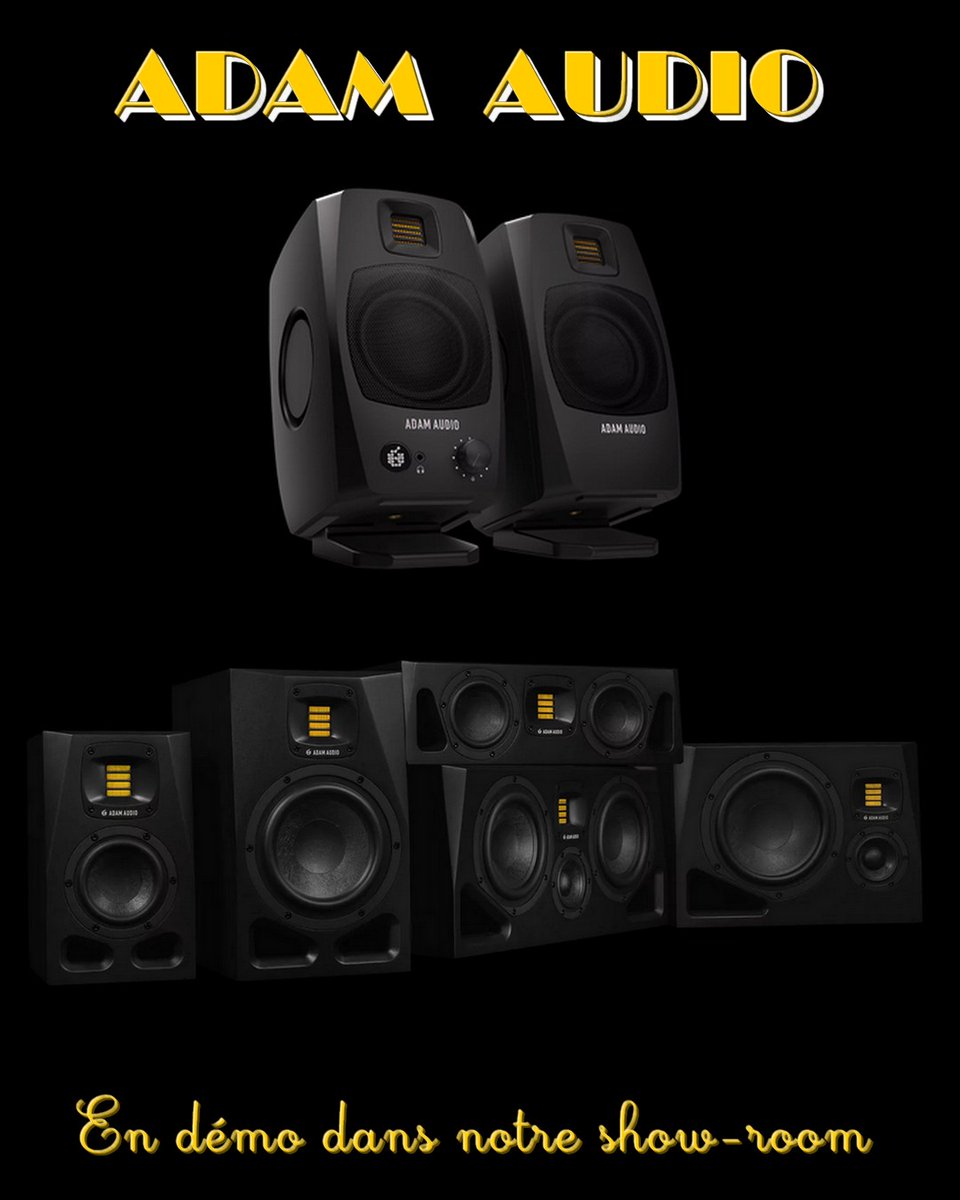 ieslemans's tweet photo. 🎛️ 𝑳𝒆𝒔 𝒎𝒐𝒏𝒊𝒕𝒆𝒖𝒓𝒔 𝑨𝒅𝒂𝒎 𝑨𝒖𝒅𝒊𝒐 𝒔𝒐𝒏𝒕 𝒄𝒉𝒆𝒛 𝑰𝑬𝑺.
𝑽𝒊𝒆𝒏𝒔 𝒍𝒆𝒔 𝒆́𝒄𝒐𝒖𝒕𝒆𝒓 𝒆𝒏 𝒎𝒂𝒈𝒂𝒔𝒊𝒏 ‼️
👉 https://t.co/vqtaMX4rsT
#ADAMAudio #mao #monitoring #ProductionMusicale #lemans https://t.co/g0ibGDPp5x