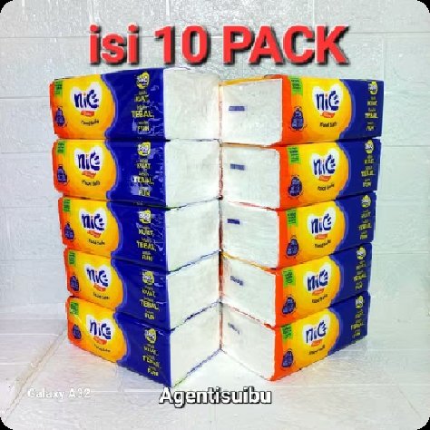 Merdasra1297's tweet photo. Cek (paket 10 pack) NICE Facial Tissue isi 360 Helai 2ply 10 pack Tisu Nice ORIGINAL dengan harga Rp7.338. Dapatkan di Shopee sekarang! https://t.co/1MBYX3251N https://t.co/nhEl69OnCn