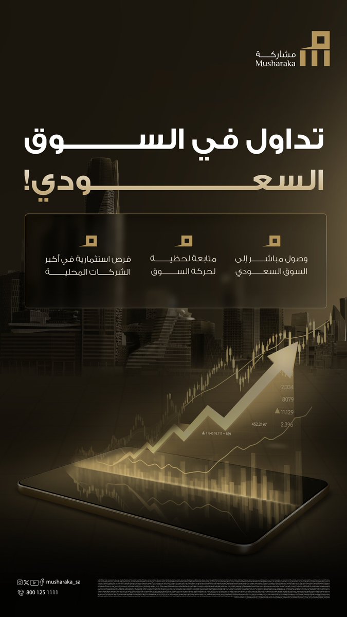 مشاركة المالية | Musharaka Capital tweet media