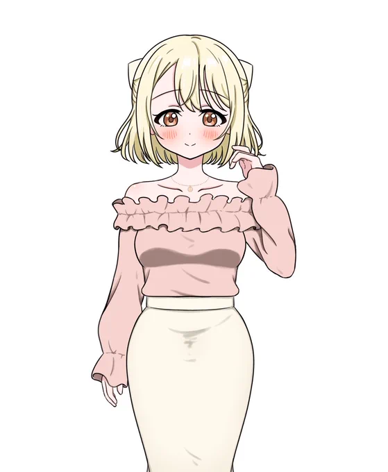 鋭意制作中の百合ビジュアルノベルゲームのキャラデザ2人目と3人目! 伊月青夜(いつきあおや)ちゃんと、 白鳥水蓮(しらとりすいれん)ちゃんです!! どうぞよしなに!