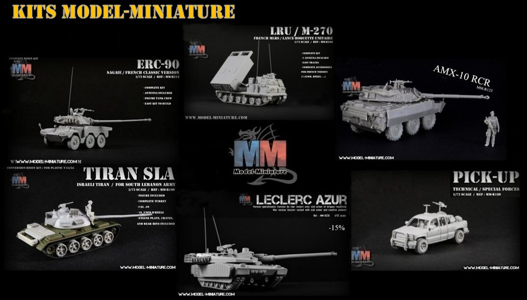 model_miniature's tweet image. ** FRENCH DAYS : 10% **
Venez profiter de 10% pour la French Days sur le site de Model-Miniature,  model-miniature.com
Offre disponible jusqu'au 5 mai 2026 inclu
Code promo: " FRENCH-DAYS 
#tank #MilitarySummary  #scalemodel #modeling #char #arquus #nexter #knds #militaire