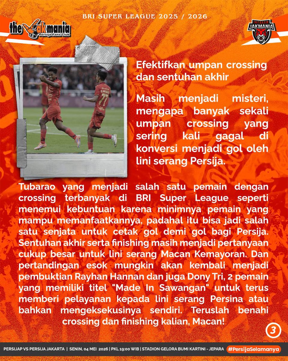 the Jakmania tweet media