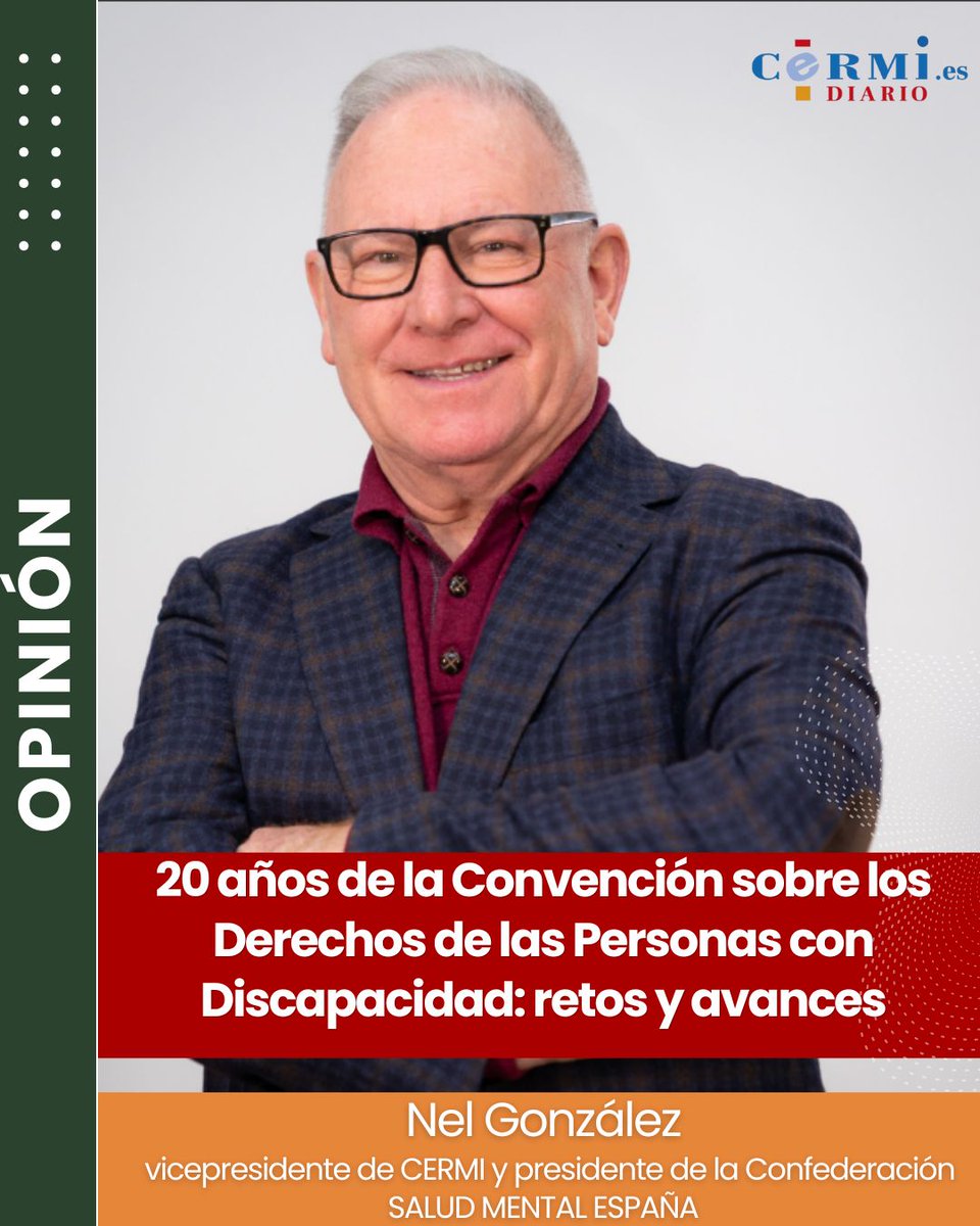 consaludmental's tweet image. "La Convención Internacional sobre los Derechos de las Personas con Discapacidad supuso un cambio de paradigma: pasar de un modelo asistencial y paternalista a un enfoque basado en los #DerechosHumanos"

Nel González #3DeMayo20AñosConvención
diario.cermi.es/opinion/20-ano… @Cermi_Estatal