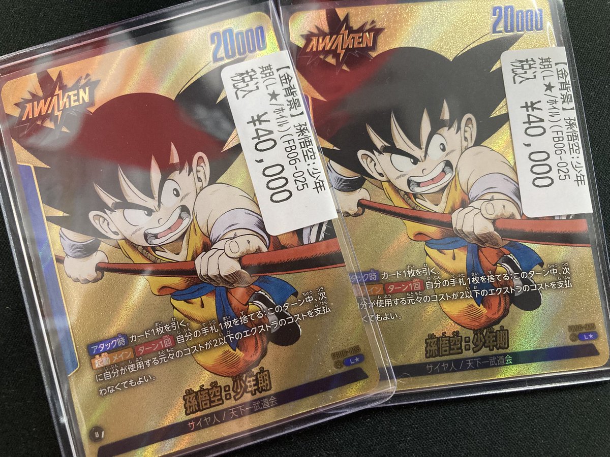 psa10ドラゴンボール 孫悟空 少年期 L パラレル 金FB06-025 【公式通販】