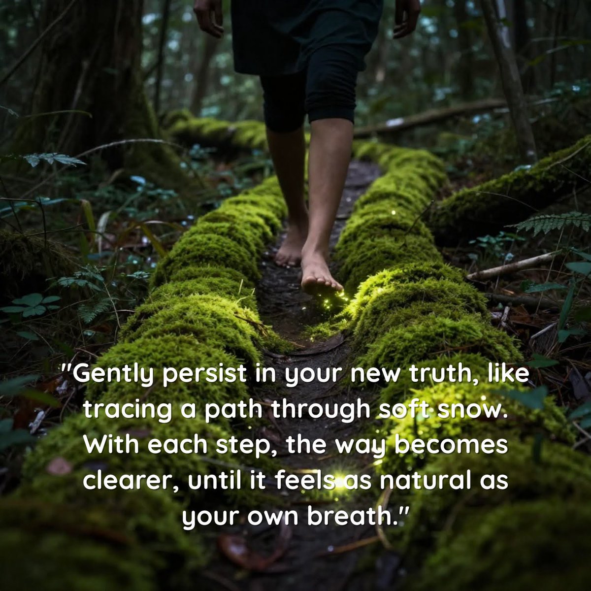 MichelBaise's tweet image. I gratefully follow my new truth, one clear, natural step at a time. 🙏❄️✨

#Gratitude #Authenticity #Mindfulness #NewBeginnings #SelfTrust