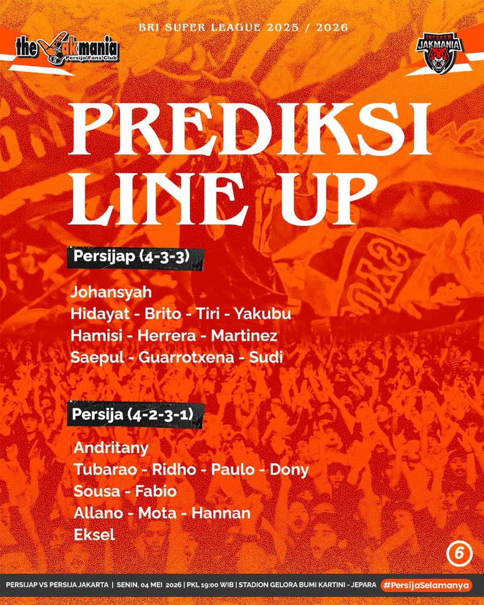the Jakmania tweet media