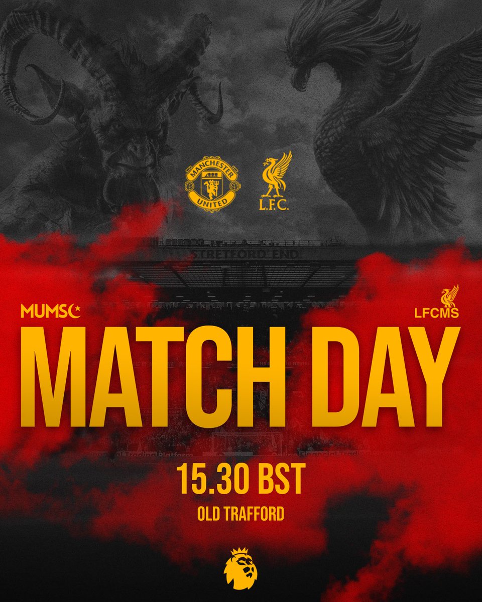 mum_sc's tweet photo. 🔴 All eyes on Old Trafford. 

United vs Liverpool.

Bruno Fernandes chasing the assist record.

📊 Score predictions? https://t.co/B7jqqdTCuZ