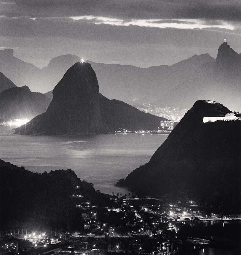 stjohnsphoto's tweet image. Michael Kenna #photography 
Night Lights, Rio de Janiero, Brazil. 2008