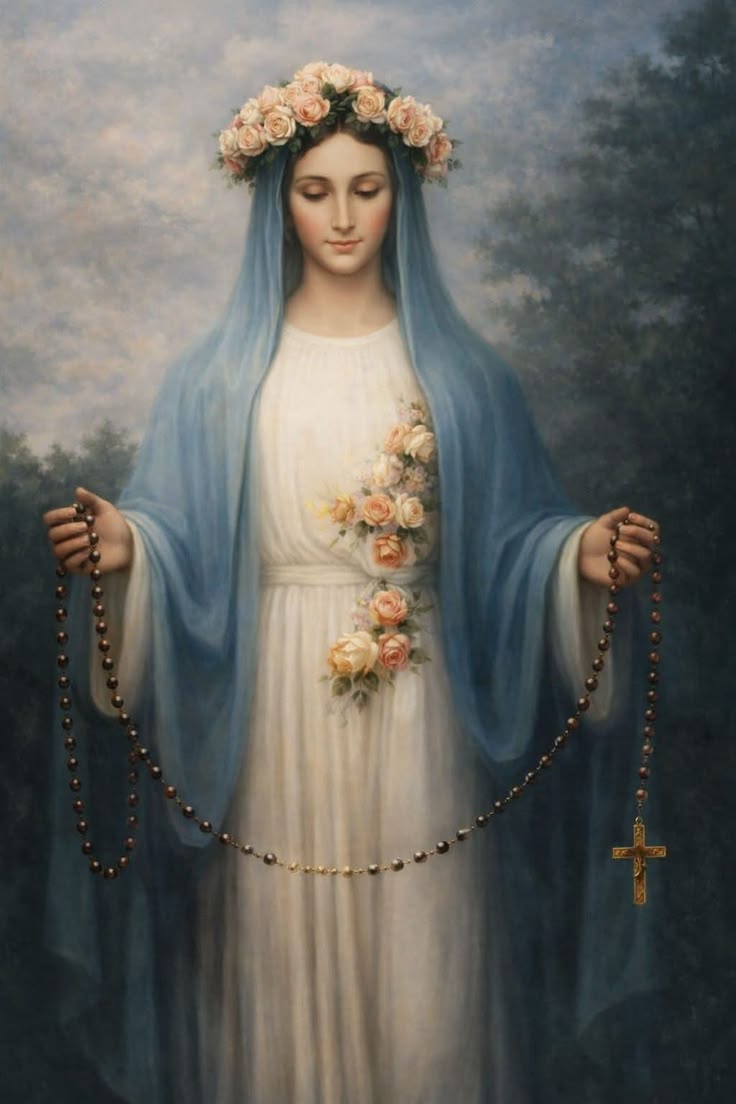 Mothermary0012's tweet photo. Our Lady of Rosary pray for us.. https://t.co/GcRaVVDsFw
