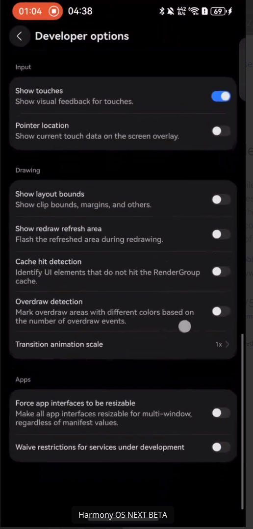 LivingInHarmony's tweet photo. Cranking up the animations in OpenHarmony-based Developer Settings of Animation drawing on HarmonyOS 5 and HarmonyOS 6 (native HarmonyOS Next versions). That's the secret trick, not video manipulation!
#Animation #Speed #Developer #Settings #Adjustment #Tool #UIDraw #Huawei https://t.co/7tZqmmvZ8D