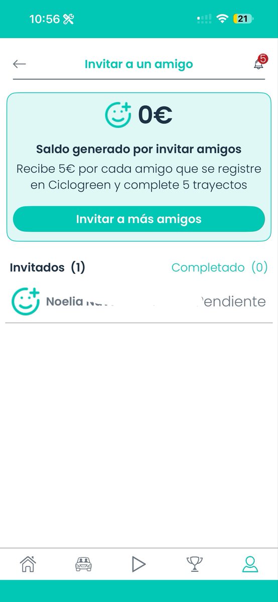 carlos815_'s tweet photo. Hola @Ciclogreen se puede saber porque mi pareja que entró como referido sigue pendiente cuando ha hecho más de 5 viajes de 10km cada uno? Gracias https://t.co/MG9p37feYv