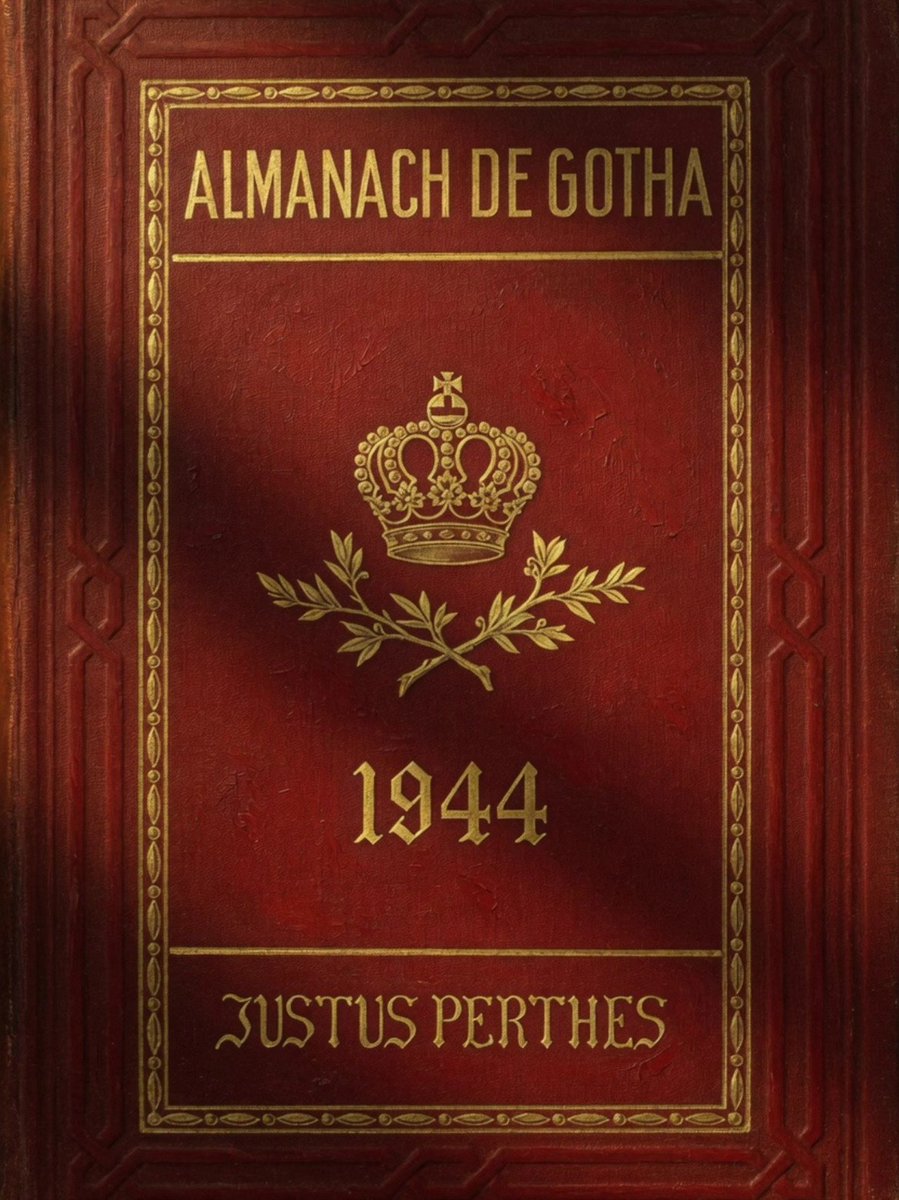 Almanach de Saxe Gotha - Handbuch des Adels tweet media