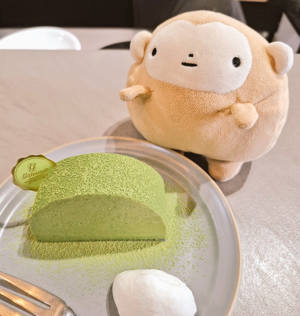 抹茶テリーヌ🍵🐵🍴
#ぬい撮り #フモフモさん