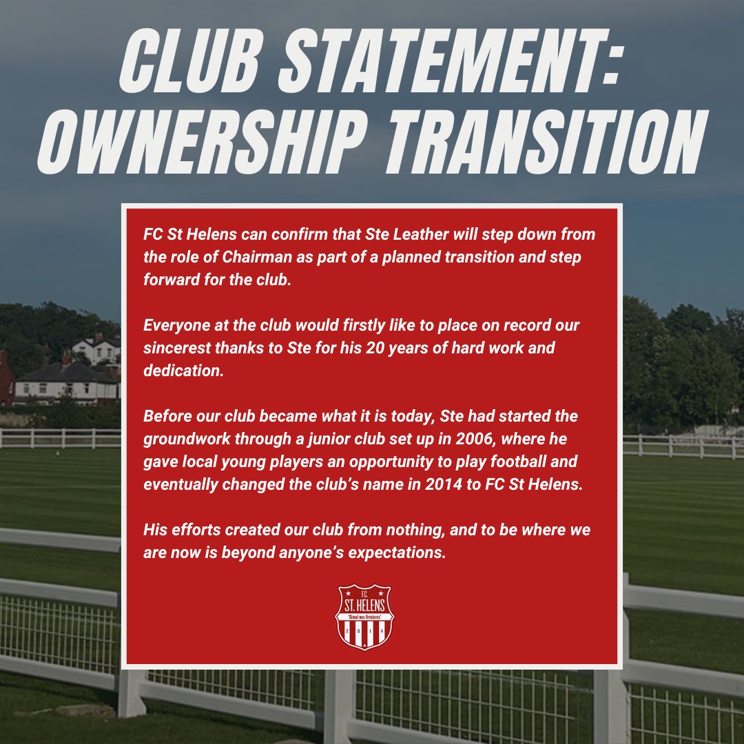 FC St Helens tweet media