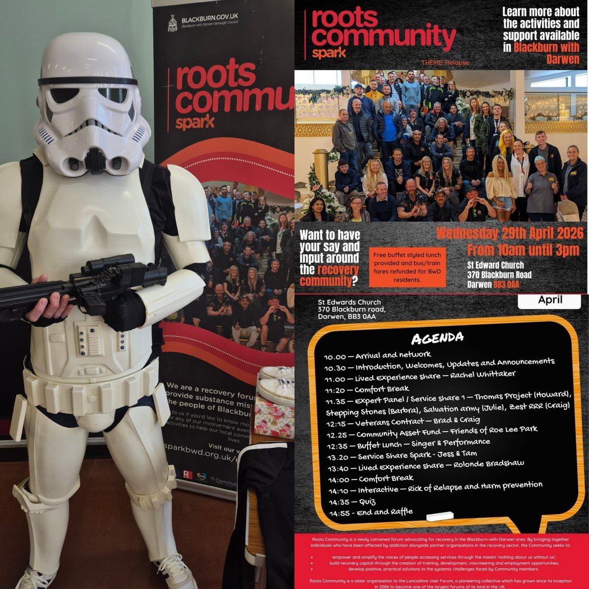 RRR_LUF's tweet image. Roots Community Forum 🌿💬

A huge thank you to everyone involved and those who came along to the Roots Community Forum, connected, and contributed to such a powerful and positive space.

#RedRoseRecovery #RootsCommunity