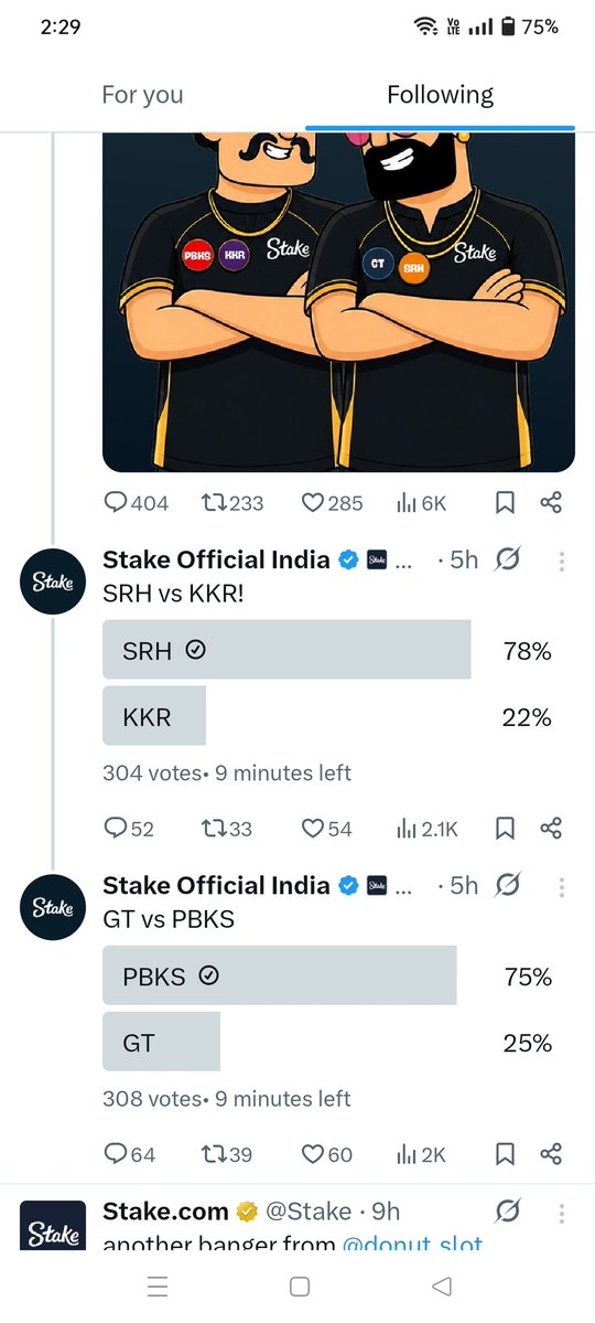 stake lover tweet media