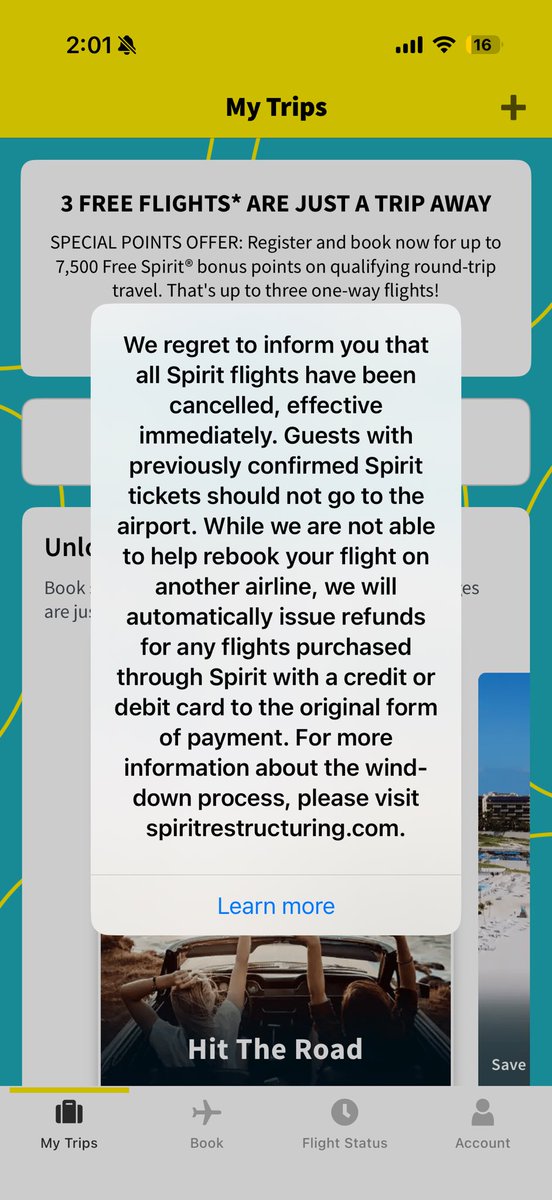 can i still get those 3 free flights
