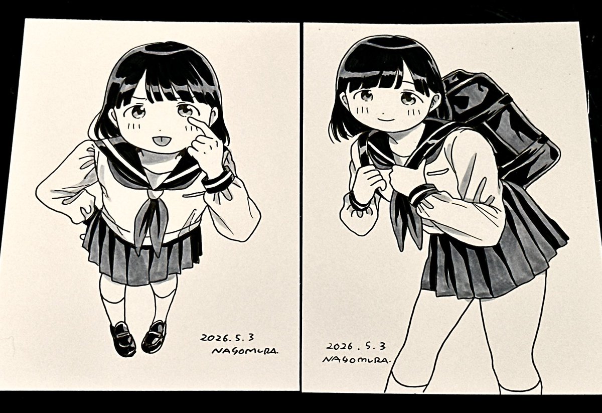 原画描けた!
50枚目、はがきはこれで終わり‼️

デザフェス63にて💫 