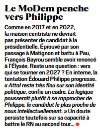_Progressistes's tweet image. Quand le #MoDem @MFesneau lira le programme d’Edouard Philippe, elle préférera clairement celui plus Central de @GabrielAttal !