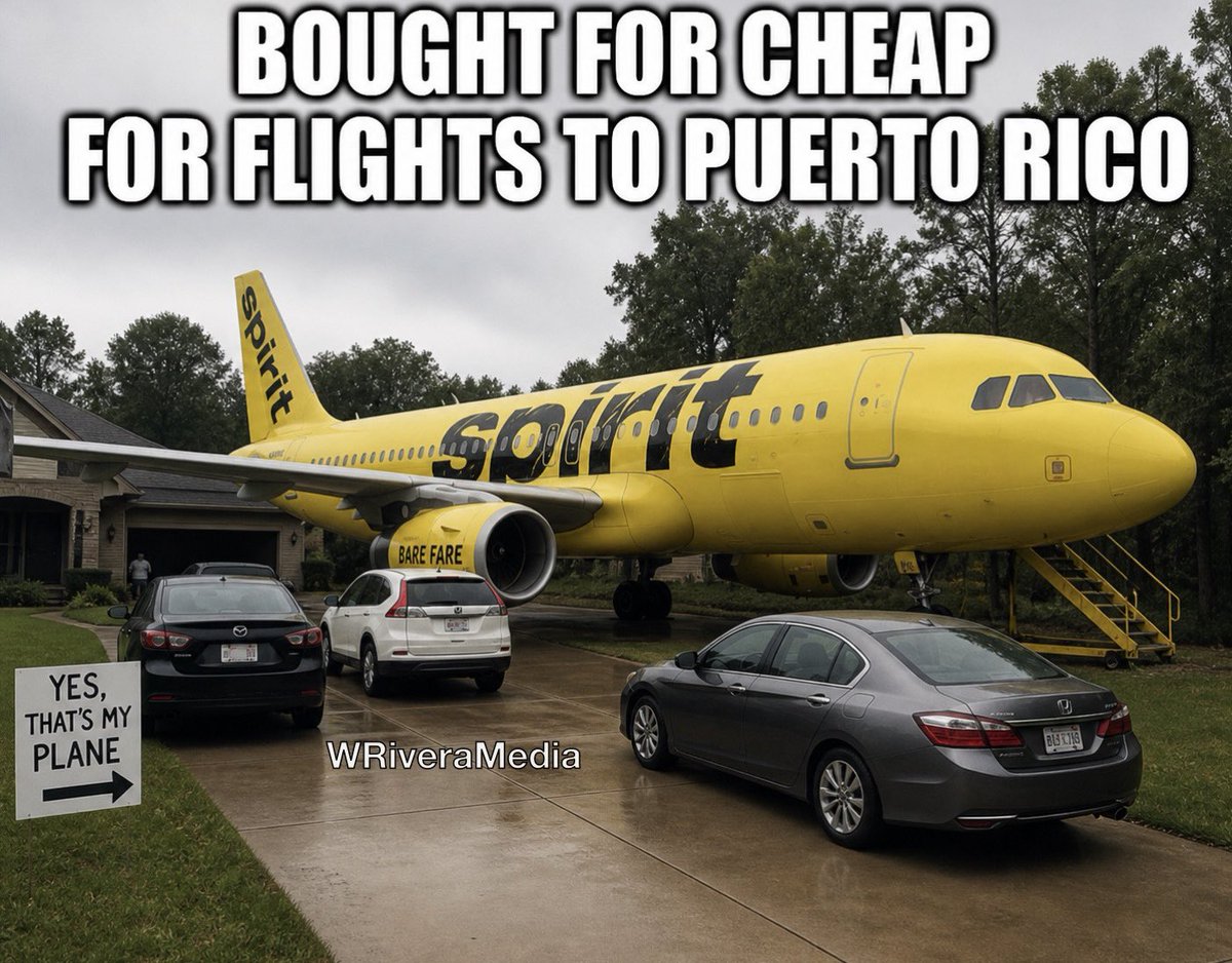 Spirit had a “fire sale” after going bankrupt
#spiritair #PuertoRico