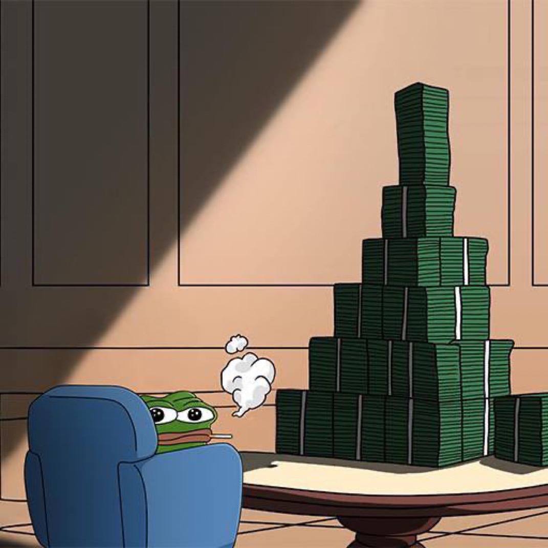 Gm, frog family.

$PEPO's diamond hands are sure to be rewarded.