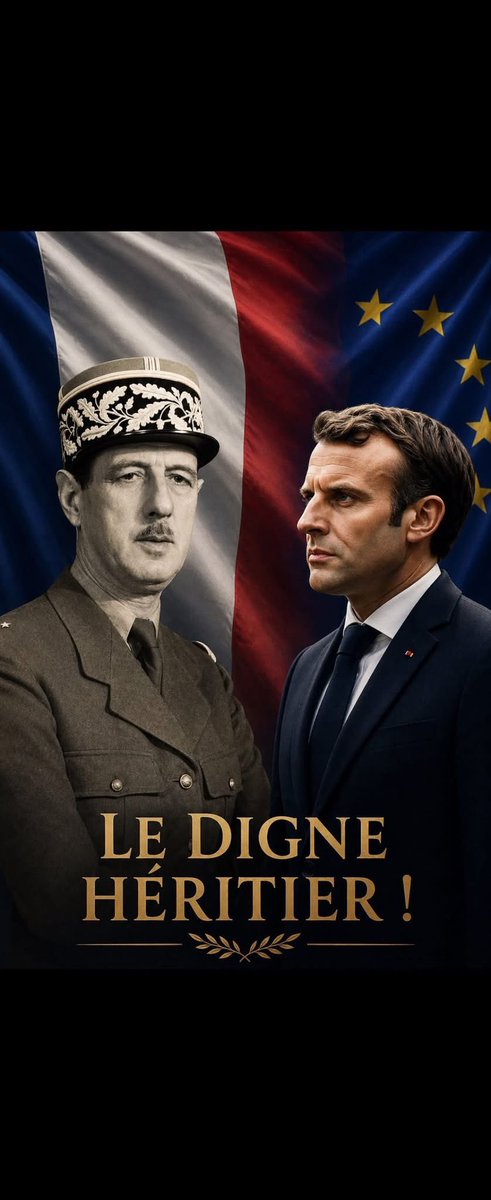 WeberFrancois1's tweet image. "Industrie relancée, énergie sécurisée ,défense renforcée ,souveraineté assumée 
la France retrouve une ligne d’indépendance et d’ambition.
Héritage de puissance, de vision et de décision, Emmanuel Macron s’inscrit comme l’héritier du gaullisme. 🇫🇷
#France #Macron
#Ensemble