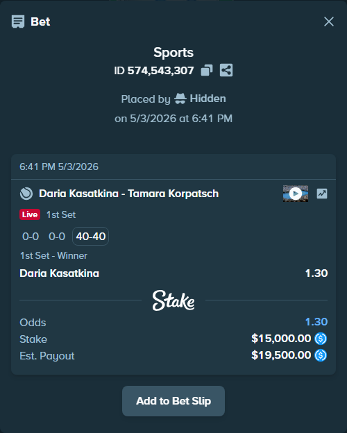 Stake High Roller tweet media