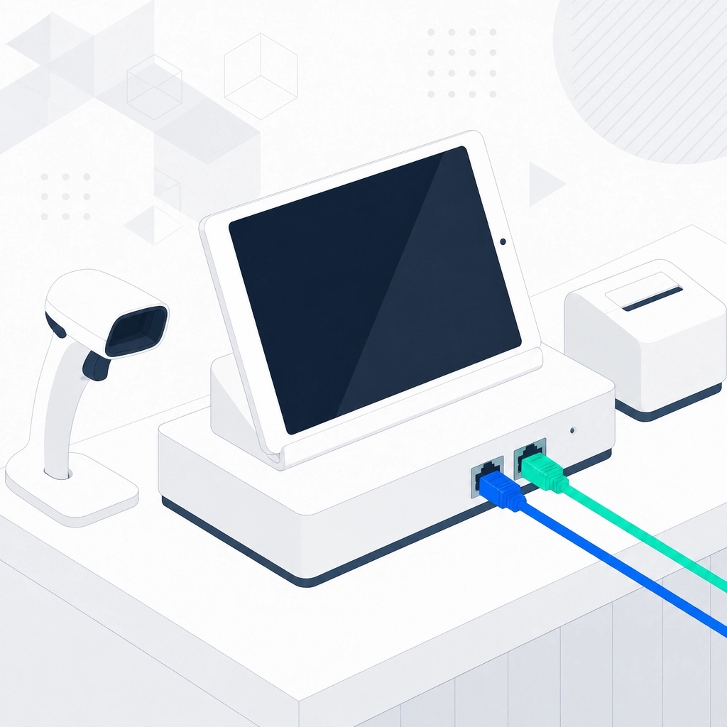 XCOAgency's tweet image. Wires are the new wireless.

Wi-Fi is great until your store is packed and signals drop. High-volume brands plug back in with Shopify POS Hub for total stability.

→ Wired reliability
→ Zero downtime

Built for Shopify.

#Shopify #Retail #POS #UX