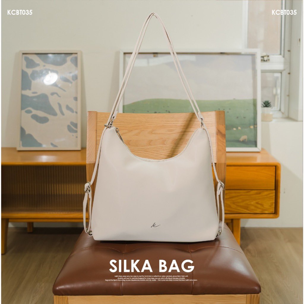 Sensiti31958514's tweet image. กระเป๋า KIM&amp;amp;CO. ORIGINAL รุ่น KC. SILKA BAG Signature Collection

กระเป๋าที่ใช้งานได้ทั้งสะพายไหล่และสะพายหลัง ใช้ได้กับหลายลุคใส่ของได้เยอะมากๆ

s.shopee.co.th/6VKP1GDgyU

#ใช้ดีบอกต่อ #ShopeeTH #Shopee #ถูกและดี #ลดราคา