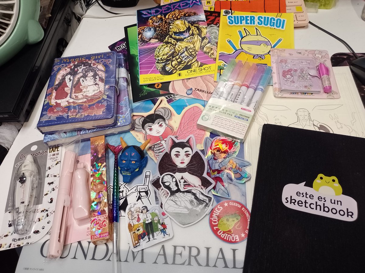 cyborgkale's tweet photo. The event was great! The books were all out of stock early and I gave free stickers to people who missed out! I'm so thankful for their support! I love comics and I make this one to connect with people and my favorite interests. I’ll be finding ways how to finish this story. https://t.co/kGt0DUzqI1