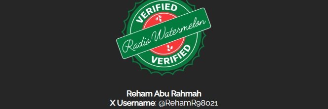 Reham from Gaza 🍉🇵🇸 tweet media
