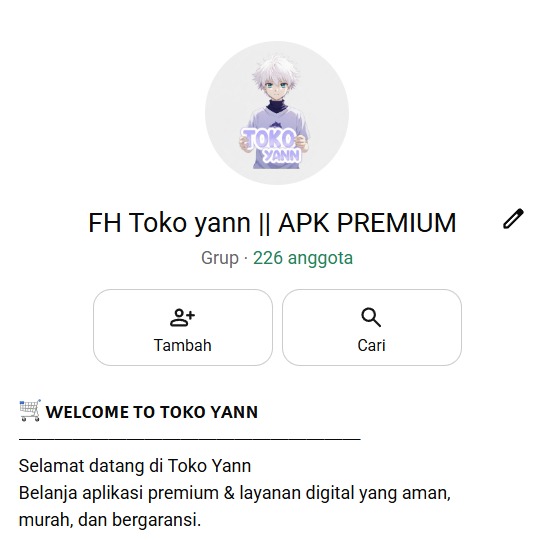 TOKO YANN || OPRESS!!!! FAST WA , 800+ testi tweet media