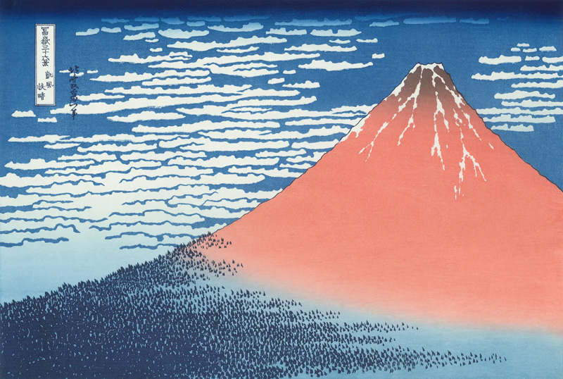 本日のTBS「世界遺産」は #富士山！ 美しい富士山の姿とともに、#北斎