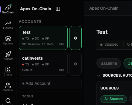 Apex Terminal tweet media