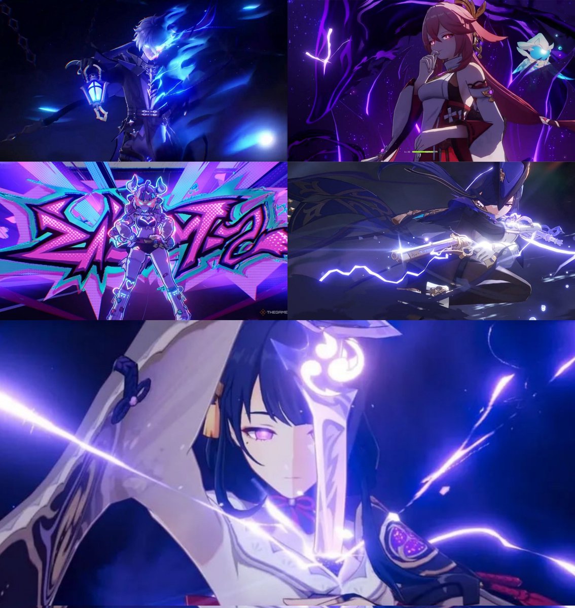 teyvattabloid's tweet image. Is it JUST me or Electro Bursts are the BEST IN GAME

1. Snowland Fae

2. Guuji Yae

3. Masked Hero

4. Sharpshooter

5. (You already know her)

©️ u/RexSalazar77

#Genshinlmpact #Genshin #GenshinMemes