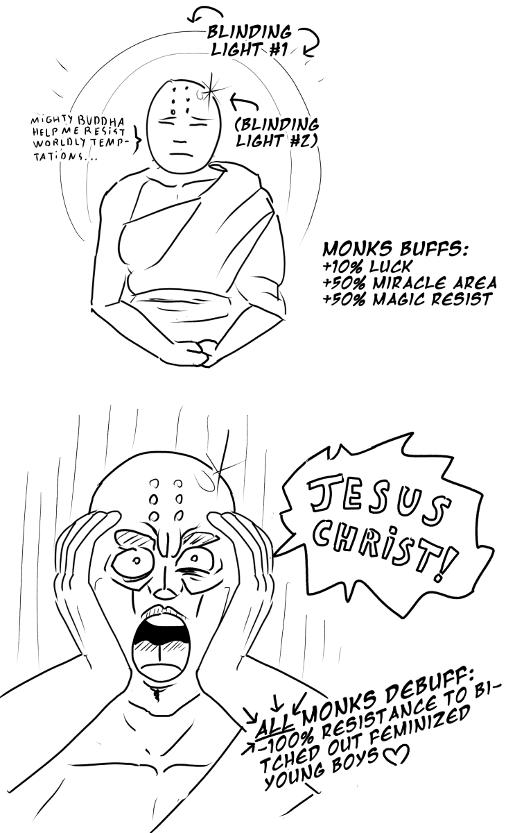 FrillToKill's tweet photo. (Useless 2koma no one cares about but I generally have the idea for the follow up joke before I do any drawing actually T_T) https://t.co/AxDBpTZu9y