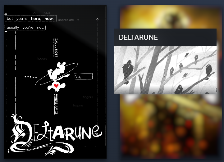 LertasD's tweet photo. made some fuckin BULLLSHIITTTT

decided to make like steam style artworks from Togore Time by @Ol_Bungus 
i think they turned out really well https://t.co/LfzJ3wkrQ6