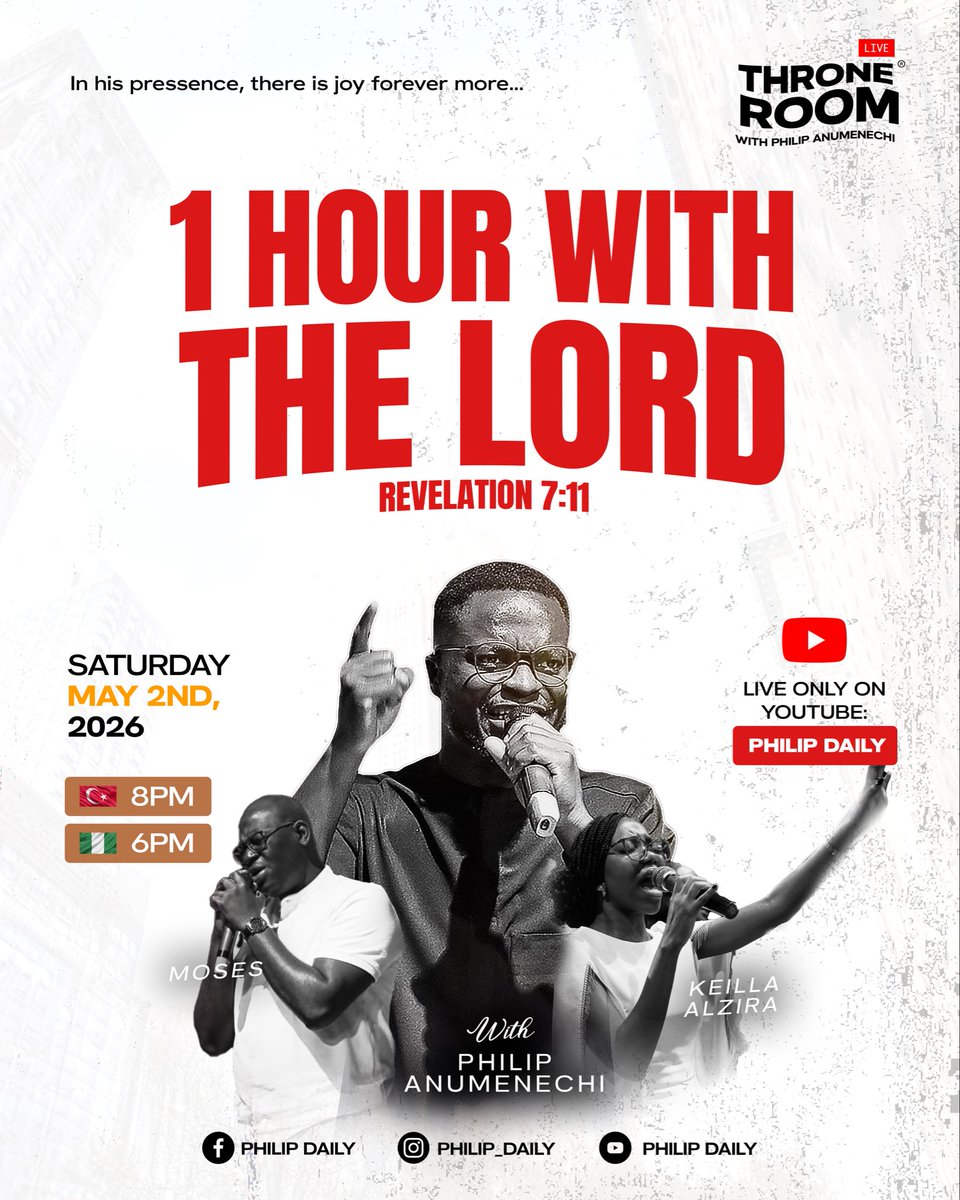 philipdaily_'s tweet image. We are LIVE Now!! Join us for an encounter

The word and the spirit beckons… come
- Prophetic Encounters
- Worship
- Prevailing Prayer
- Declaring Gods word into your life. 

YouTube: Philip DAILY 
Link: youtube.com/live/eVDDCMG7l…

#worshipnight #online #youtube #prayer